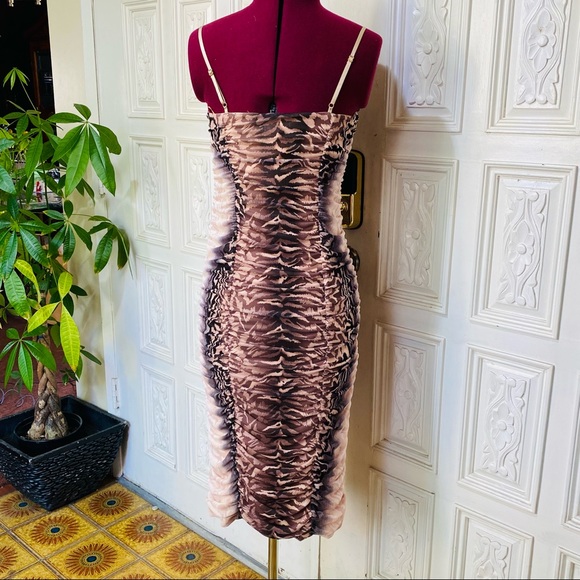 AFRM Amara Ruched Cocktail Dress. Small. - Picture 4 of 11